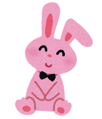 ウサギのイラスト（卯年）