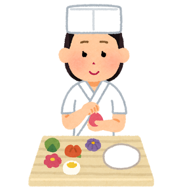 和菓子のイラスト