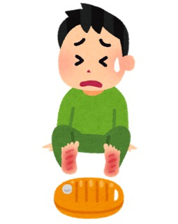 朝礼ネタ：低温やけどに注意