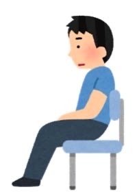 姿勢のイラスト