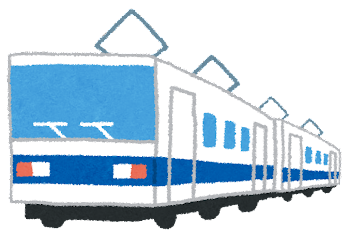 電車のイラスト